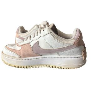 Nike Sneakers Shoes Women's 6 Air Force 1 Shadow Lace-Up Casual White Ci0919-113